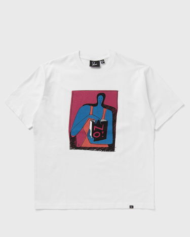 Tričko By Parra Graphic Print T-Shirt Biela | 54105, 1