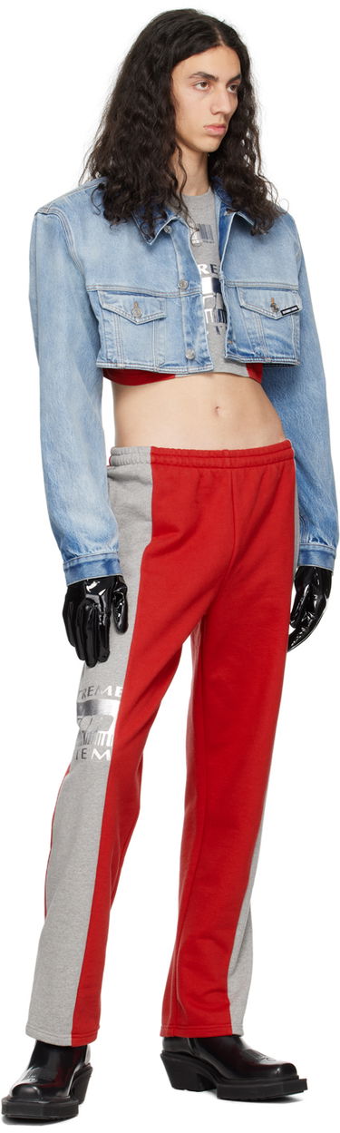 Tepláky VETEMENTS VTMNTS 'Extreme System' Lounge Pants Červená | VL16SP140R, 3