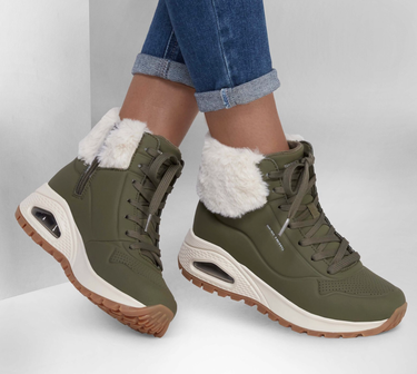 Tenisky a topánky Skechers Uno Zelené | 167274-OLV, 1