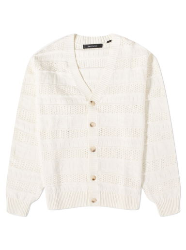 Sveter DAILY PAPER Rajih Knitted Cardigan "Off-White" Biela | 2321092