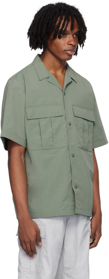 Košeľa Carhartt WIP Short Sleeve Camp Collar Shirt Zelené | I033022, 1