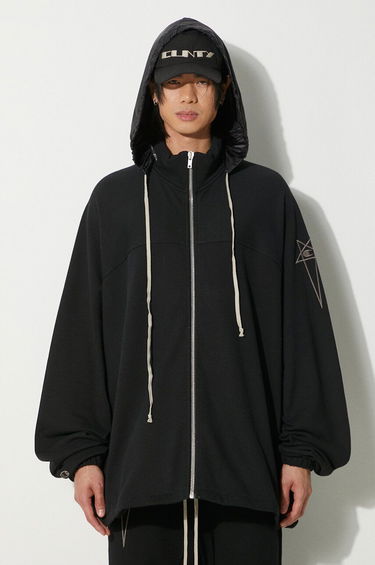 Mikina Rick Owens Rick Owens x Champion Jumbo Windbreaker Hoodie Čierna | CM01D0467, 0