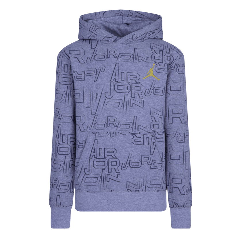 Mikina Jordan Jordan Take Flight B&G AOP Pullover Carbon Heather - Men - Hoodie Jordan Fialová | 95C810-GEH