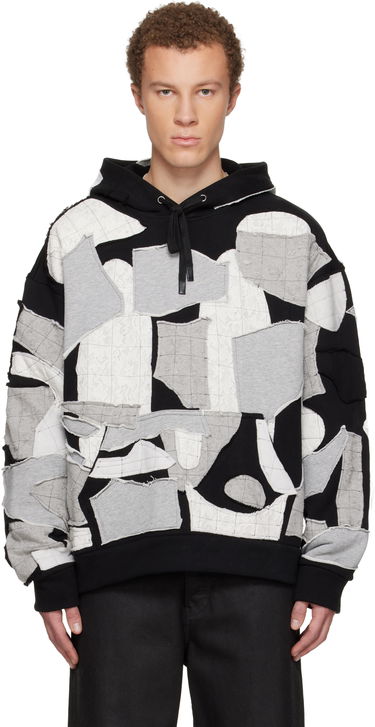 Mikina Who Decides War Who Decides War Atom Patchwork Hoodie Rôznofarebný | 1120070002FW25, 0