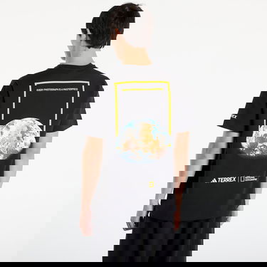 Tričko adidas Performance National Geographic Graphic Short Sleeve T-Shirt Čierna | KC2352, 4