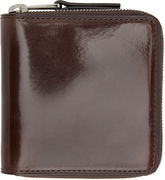 Lemaire Patina Zip Compact Bi-Fold Wallet