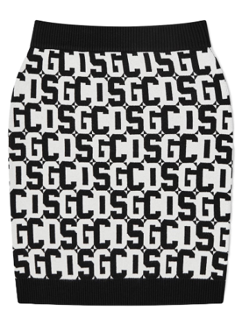 GCDS Mongram Knit Skirt Mix SS22W660953-MX