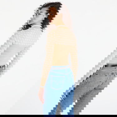 Sveter GUESS Long Sleeve Mock Neck Aubrey 4G Patterned Sweater Béžová | W5BR24Z3JD2-FNI4, 2