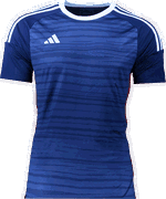 Custom Patterned Short-Sleeve Jersey with Shoulder Stripes