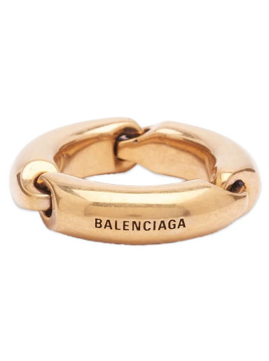 Prsteň Balenciaga Solid 2.0 Ring "Antique Gold" Metalická | 741591-TZ99J-0604