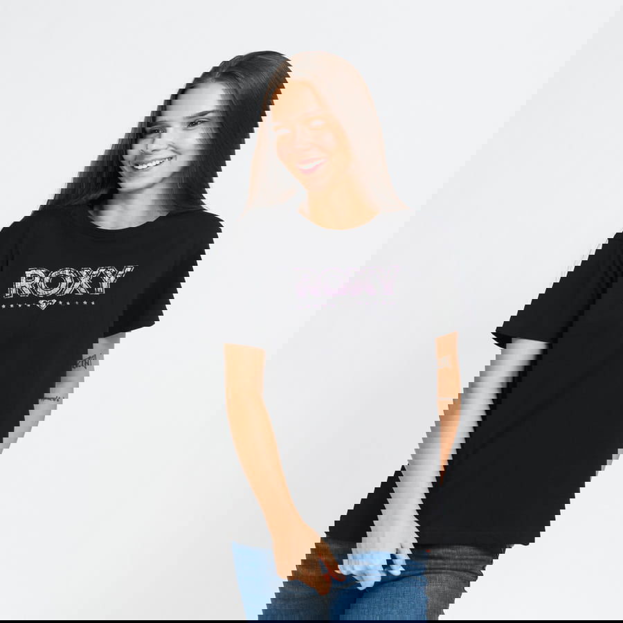 Tričko Roxy Sweet Evening CJ Tees Čierna | ERJZT05276, 0