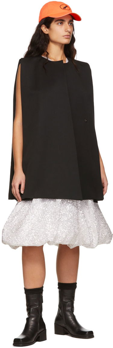 Šaty We11done Wool Sleeveless Mini Dress Čierna | WD-OP1-22-102-W-BK, 3