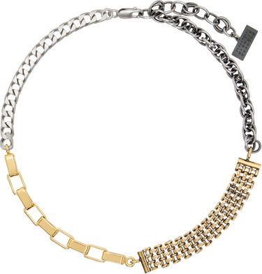 Náhrdelník Maison Margiela MM6 Maison Margiela Mixed Metal Chain Necklace Metalická | SM6UU0071 P7214, 0