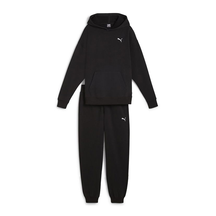Súprava Puma Loungewear Tracksuit Čierna | 683091-01