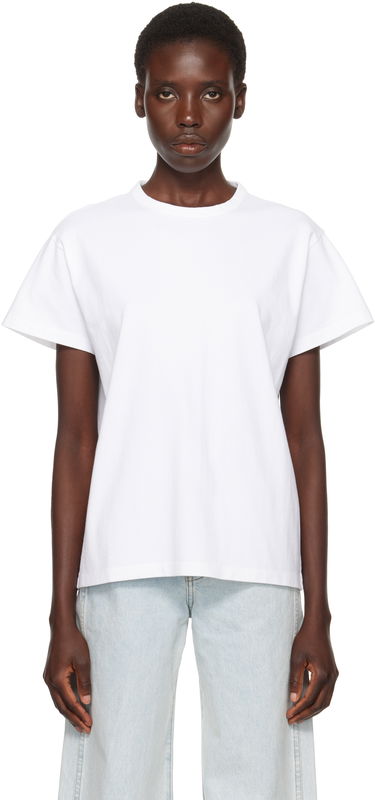 Tričko Khaite KHAITE Maeve T-Shirt Biela | 2386197, 0
