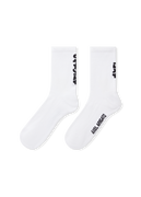 Ribbed Crew Socks