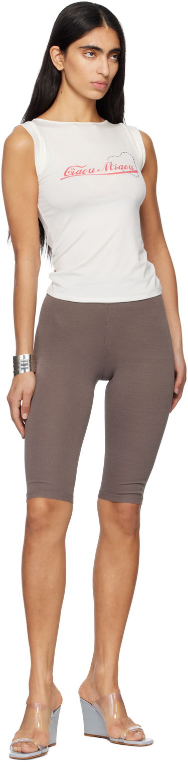 Legíny Miaou Harley Capri Leggings Hnedá | 1014SK1ASH, 3