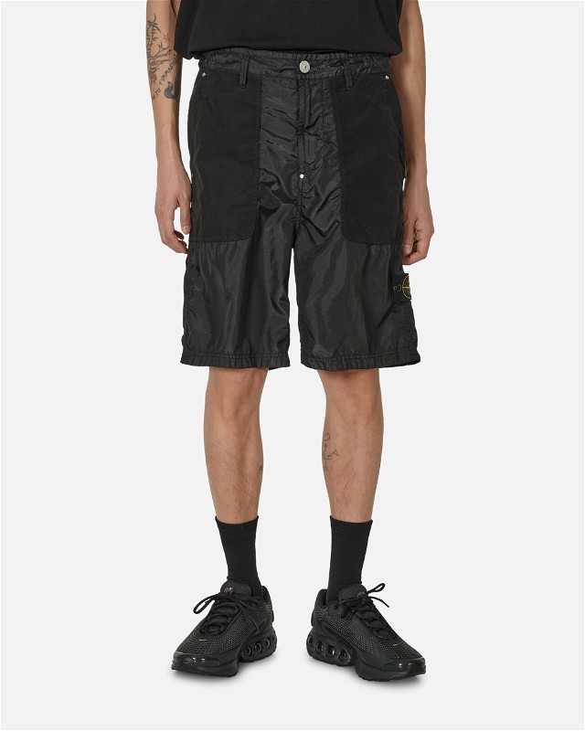 Garment Dyed Polyester Shorts