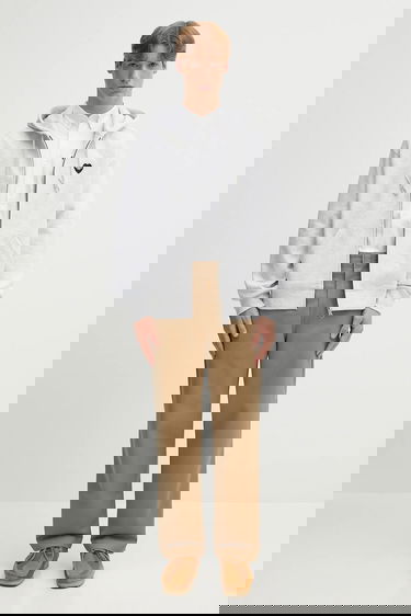 Nohavice Carhartt WIP Craft Relaxed Fit Straight Leg Pants Béžová | I035652.8Y02, 4