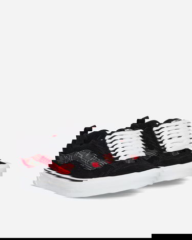 Tenisky a topánky Vans Knu Skool Rave Plaid Sneakers "Black" Čierna | VN0009QC3M51, 4