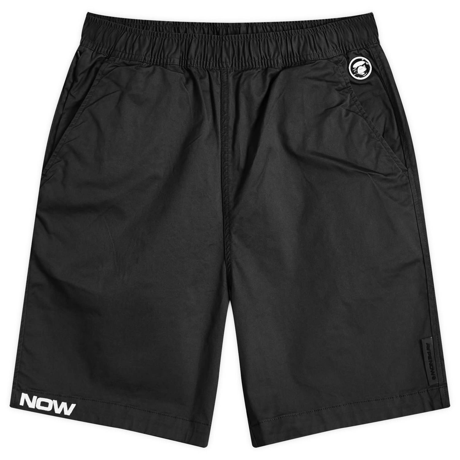 Šortky AAPE by A Bathing Ape AAPE Woven Shorts, Size Large Čierna | AAPSPMA668XXMBKX, 0