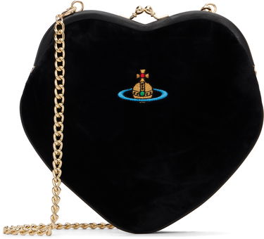 Kabelka Vivienne Westwood Vivienne Westwood Belle Heart Frame Bag Čierna | 4B01000DW-W00ZL-, 0