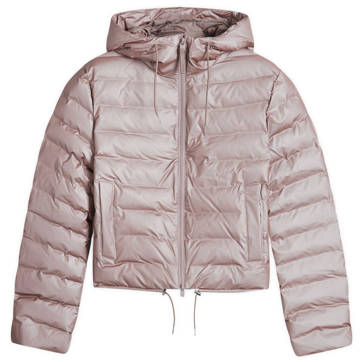 Prešívaná bunda Rains Lohja Short Puffer Jacket Šedá | 15820-37, 0