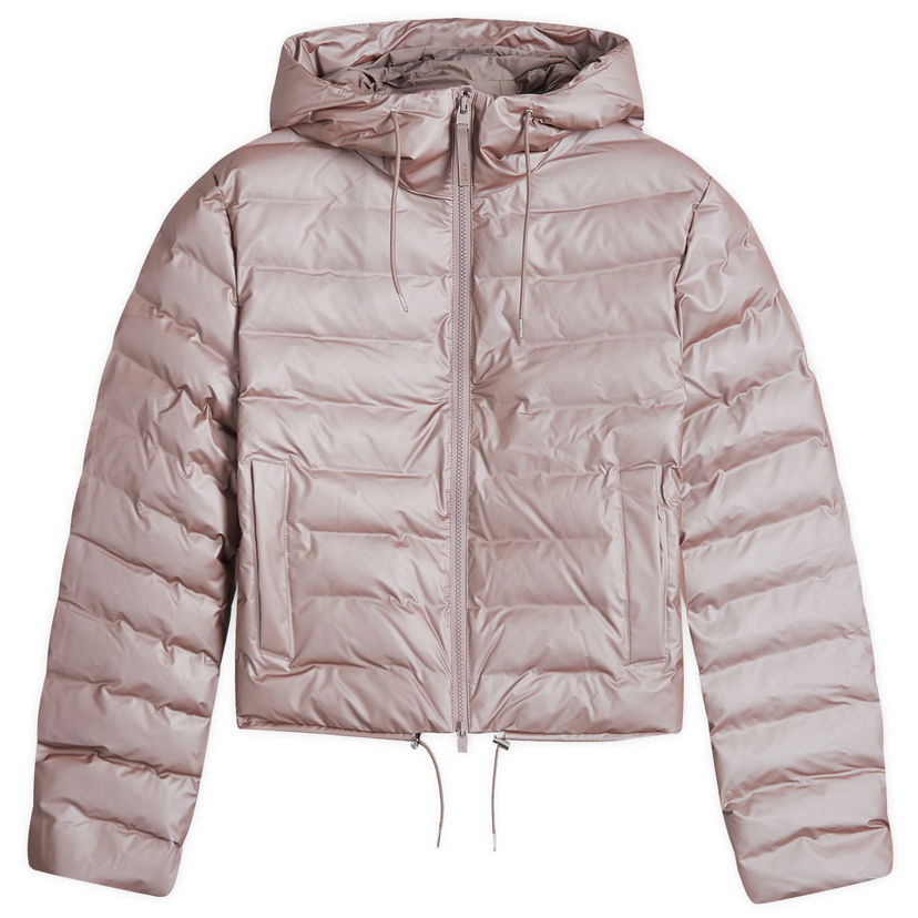 Prešívaná bunda Rains Lohja Short Puffer Jacket Šedá | 15820-37