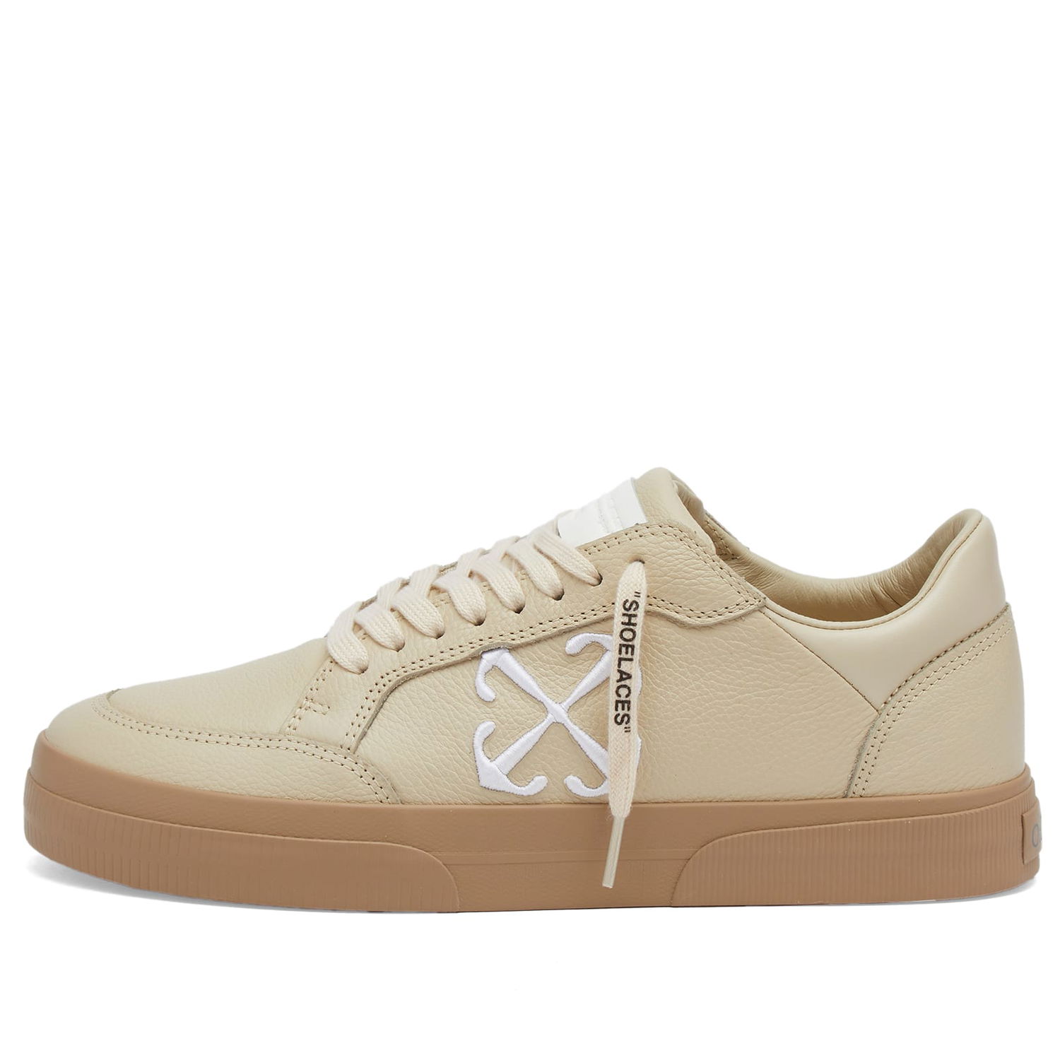 Tenisky a topánky Off-White New Low Vulcanized Leather Sneaker EU 38 Biela | OMIA293F24LEA0016101, 0