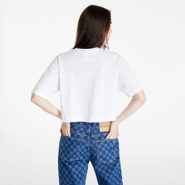 Crop Top HUF Forever Crop Tee Biela | WTS0048 WHITE, 4
