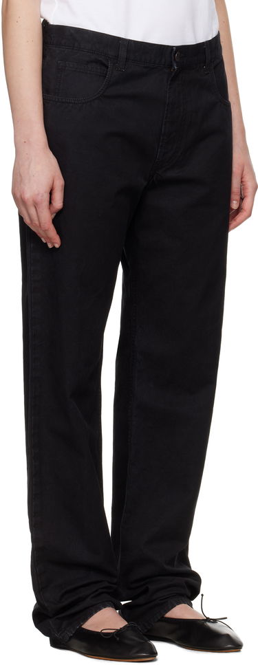 Džínsy The Row The Row Landais Straight-Leg Jeans Čierna | 10000-W3912, 1