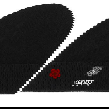 Kulicha KENZO Logo Beanie Hat Black Čierna | FD68BU191KWB-99J, 0