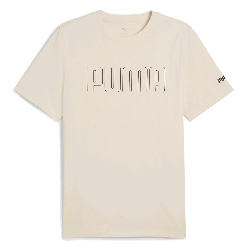 Tričko Puma SPORT Graphic T-Shirt Béžová | 684617-87