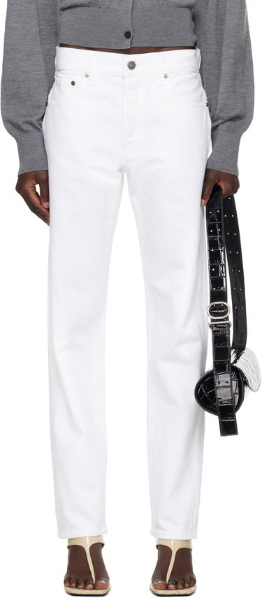 Džínsy Khaite KHAITE Callum Jeans Biela | 1166913100, 0