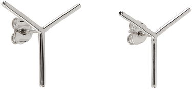 Náušnice Y/PROJECT Y/Project Mini 'Y' Earrings Metalická | EARRING24-S24, 1