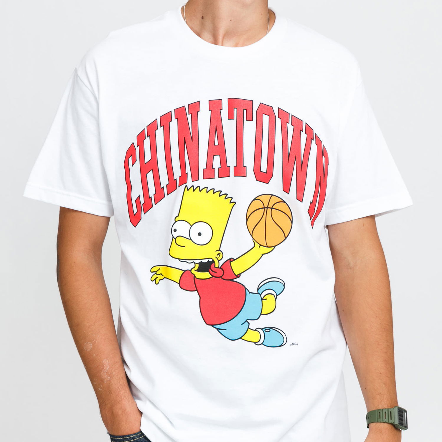 Tričko MARKET The Simpsons Air Bart Arc Tee Biela | CTM1990348 / 1201, 1