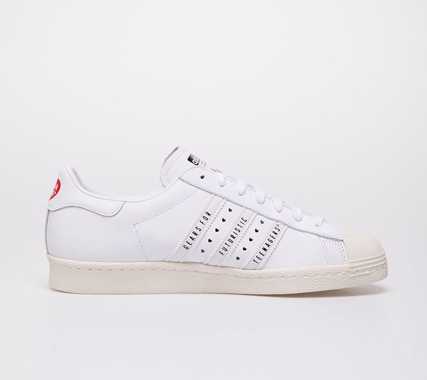 Tenisky a topánky adidas Originals Pharrell Williams Superstar 80s Human Made Biela | FY0730, 1