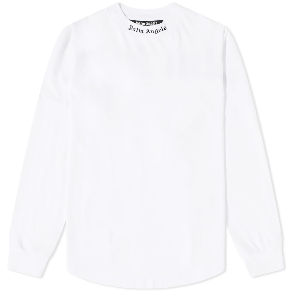 Tričko Palm Angels Logo Mock Neck T-shirt Biela | PMAB001C99JER0010110, 0