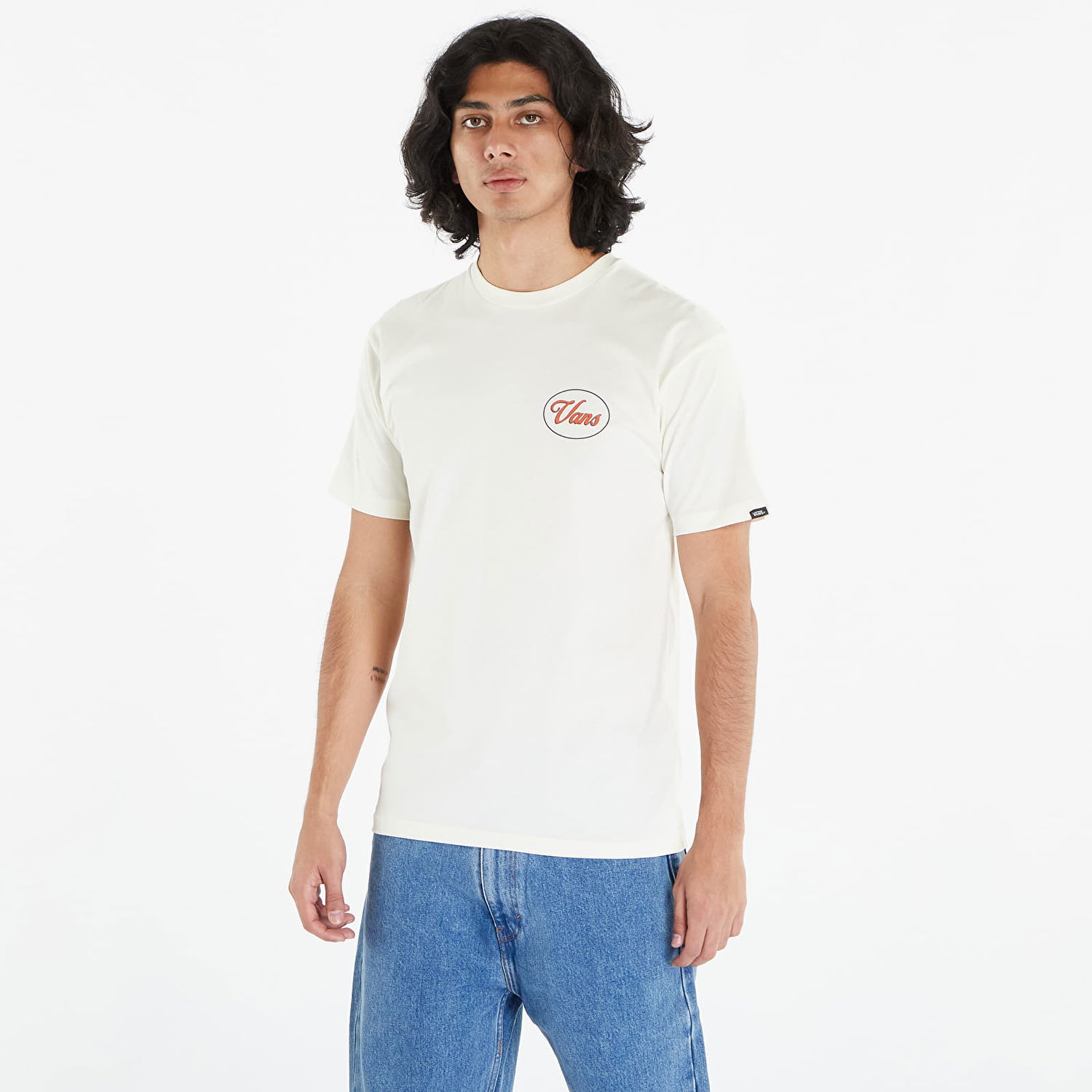Tričko Vans T-Shirt Custom Classic CO SS Tee Béžová | VN000F3ZFS81, 0