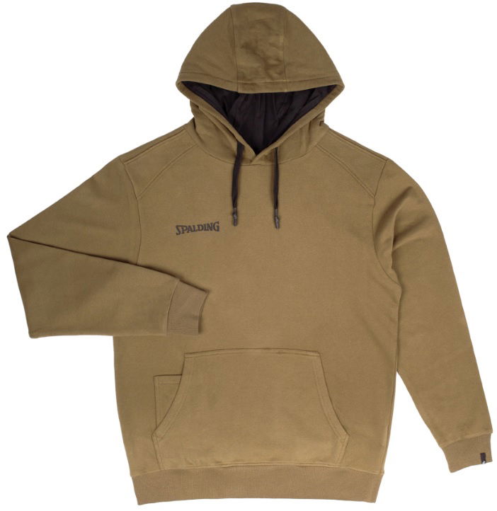 Mikina Spalding Spalding Flow Hoodie Hnedá | 40221514-khaki, 0