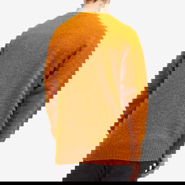 Sveter YMC YMC Suedehead Crew Knit Oranžová | P8XAA-80, 3