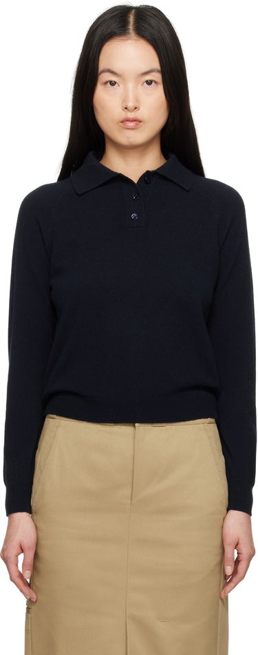 Sveter Maison Margiela Maison Margiela Wool Polo Shirt Navy | S51GL0053 M13090, 0