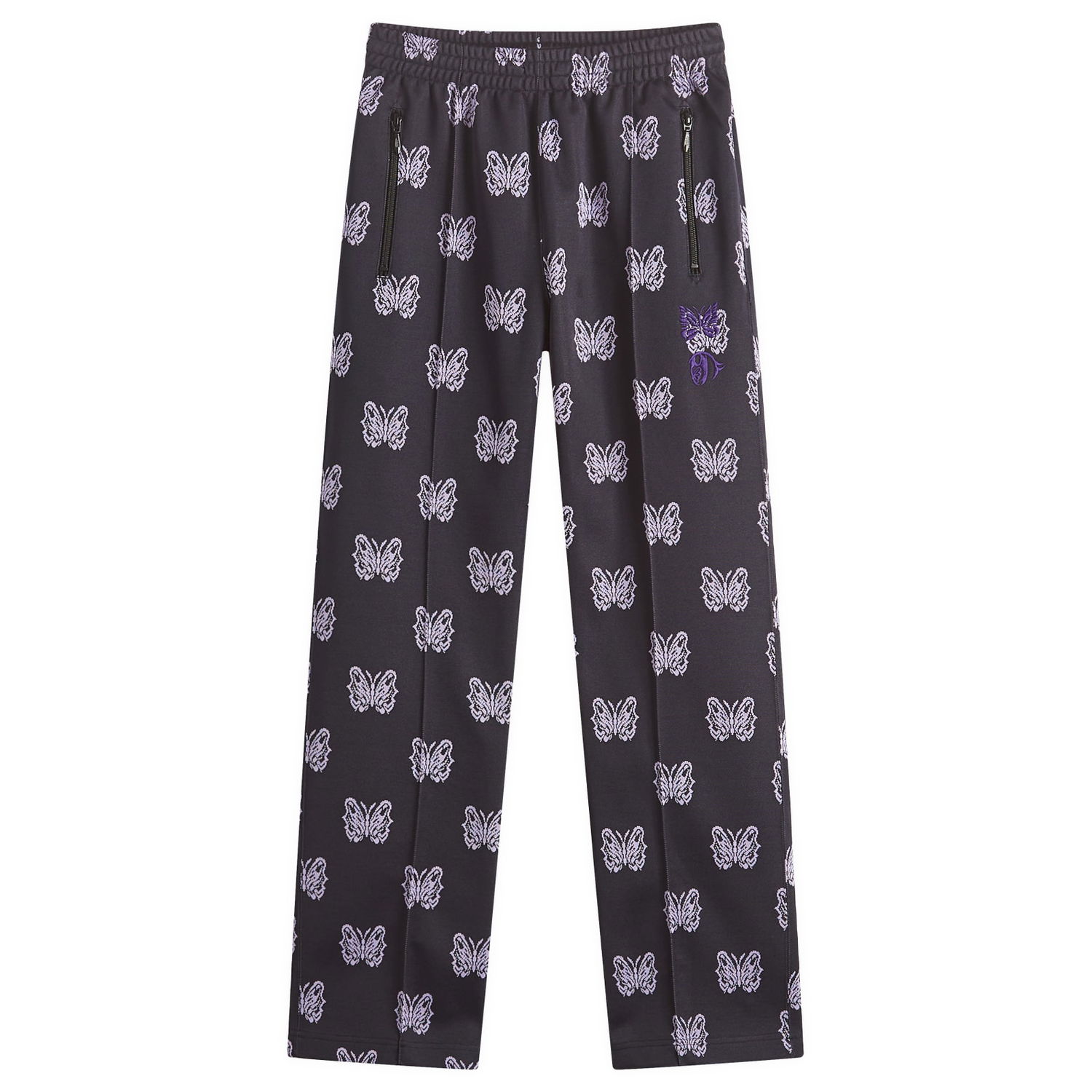 Tepláky Needles Needles x Kae Tanaka Butterfly Track Pants, Size Large Čierna | QV425-B, 0