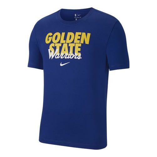 Dres Nike Golden State Warriors Dri-FIT NBA Short Sleeve T-Shirt Modrá | CK8954-495, 0