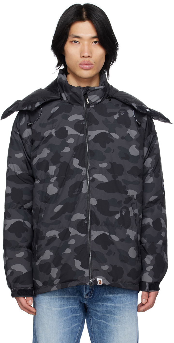 Bunda BAPE Camouflage Down Jacket Čierna | 001DNI801002M, 0