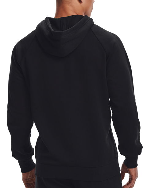 Mikina Under Armour Under Armour UA Rival Fleece Signature Hoodie Čierna | 1366363-001, 1