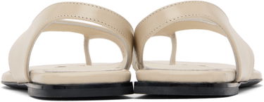 Starostlivosť o obuv TOTEME TOTEME Naplack Leather Thong Sandals Béžová | 252-WAS0202-LE0020, 1