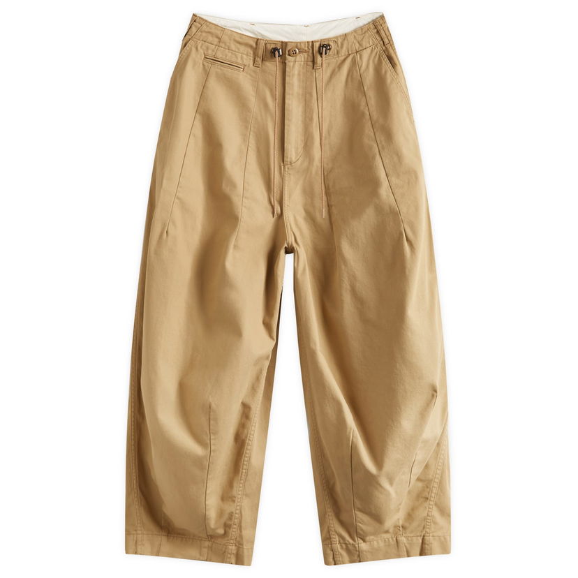 Nohavice Needles Straight Pant Hnedá | OT139-A