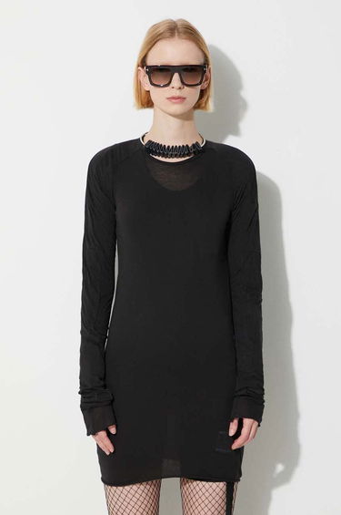 Tričko Rick Owens Long Sleeve T-Shirt Čierna | DS02C5212.B, 0