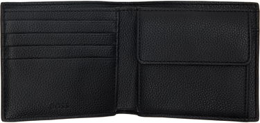 Peňaženka BOSS Bi-Fold Leather Wallet Šedá | 50536511, 2
